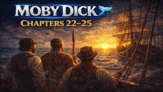 Moby Dick 🐋 Chapters 22–25 | Audiobook by Herman Melville (1851) | Classic Adventure