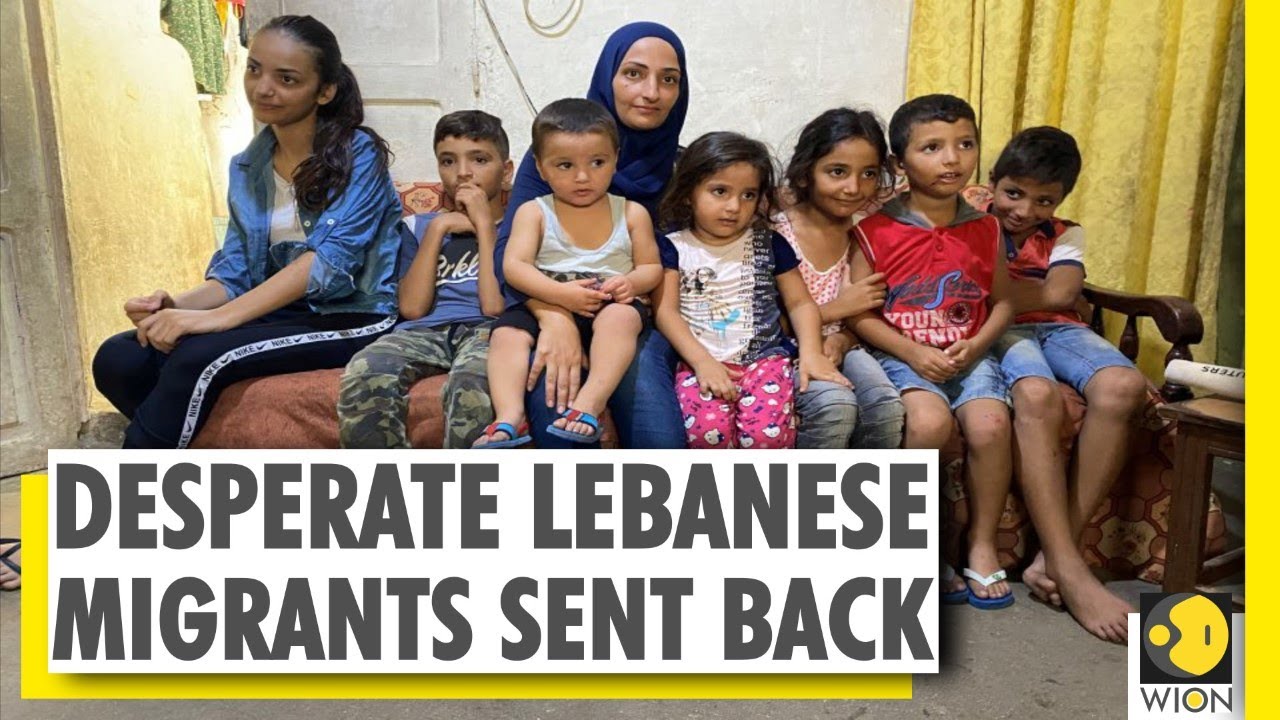 Cyprus Desperate Lebanese migrants sent back UNHRC WION YouTube