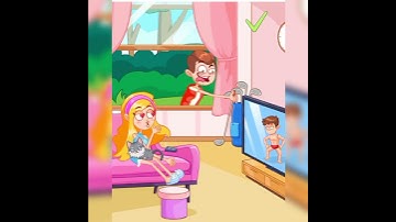 ✅make girl anger noob game/Android & iOS #Aluagaming #shorts #prank
