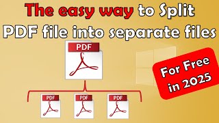 how to split pdf file into separate files