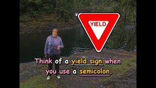 How to Use a Semicolon in a Compound Sentence | A Simple Waterside Introduction from Marie