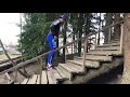 Прыжковые упражнения для лыжника на лестнице