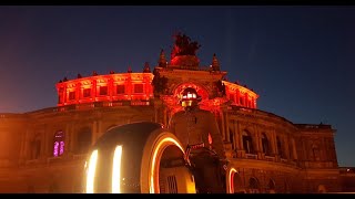 Night of Light 2020 #Dresden Hotspots mit dem #Lightbike Germany besucht #nightoflight2020, Sachsen