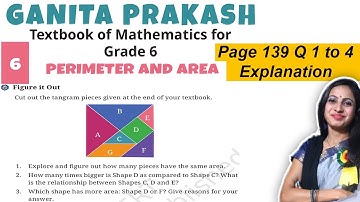 Class 6 Maths | Perimeter and Area Chapter 6 Ganita Prakash | Page 139 Figure it out Explanation