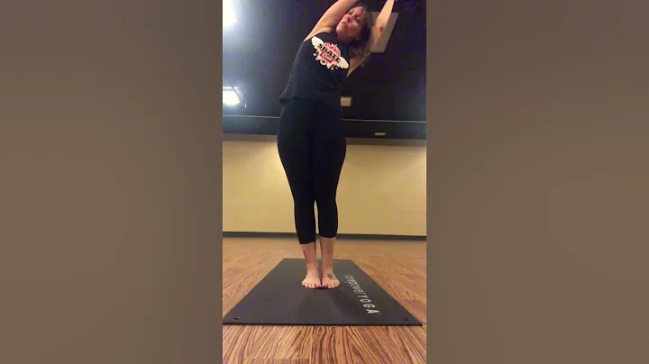 One minute yoga, no matter where you are!