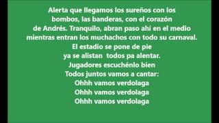 Miniatura del video "Los del Sur - Ohhh vamos verdolaga [LETRA]"