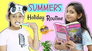 My SUMMER Holiday Routine ... | #Vacations #Sketch #Fun ...