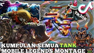 Tik Tok ML TANK MONTAGE || THE BEST TANKER HIGHLIGHT || Mobile Legend's - Yoga Channel ID