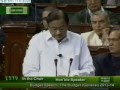 Finance Minister, Shri P. Chidambaram presents General Budget in Lok Sabha