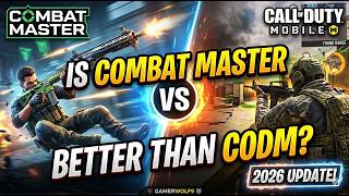 IS COMBAT MASTER ACTUALLY BETTER THAN COD MOBILE? 🤯 (First Gameplay) | GamerWolf9