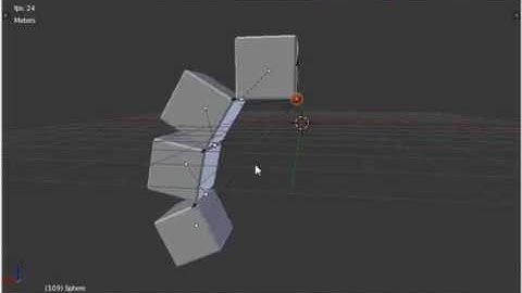 Blender 2.66: Rigid Body Simulation : Test #5