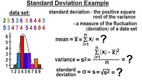 Statistics: Ch 2 Graphical Representation of Data (29 of 62) Standard Deviation: Example