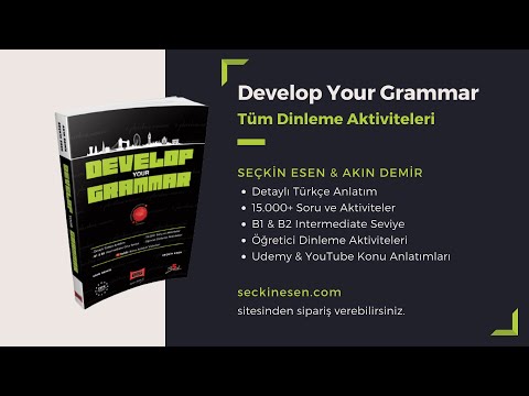 Develop Your Grammar Kitap Dinlemeleri | B1 - B2 Seviye Gramer Kitabı