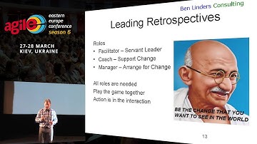 Ben Linders - SUSTAINABLE IMPROVEMENT THROUGH AGILE RETROSPECTIVES