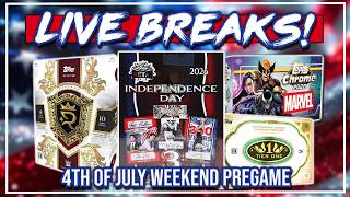 4th Of July Pregame Stream! | Royalty Wwe + Prizm World Cup + Definitive Mlb & More! (rgl 5614-5624)