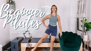 BEGINNER PILATES FOR BALANCE // beginner pilates series 2023 // class 14 screenshot 2