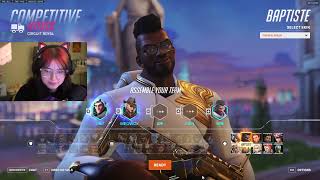 30K HEALS! ASPEN SHOWING HOW TO PLAY AS BAPTISTE! OVERWATCH 2 SEASON 8 TOP 500