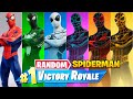 The *RANDOM* SPIDER-MAN BOSS Challenge! (Fortnite)