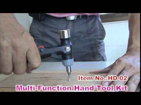 Multi-Function Hand Tool Kit - YouTube