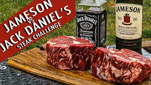 JACK DANIEL'S vs. JAMESON MARINATED STEAK CHALLENGE