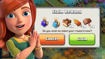 Free BUILDER POTION And MAGICAL SNACKS for ALL Clash of Clans Player for a Limited Time