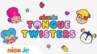 #ReadAlong Tongue Twisters w\/ PAW Patrol, Shimmer and Shine \& Top Wing ✏️| Nick Jr.