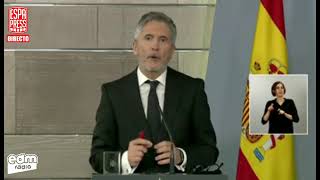 Rueda de Prensa tras Comite Tecnico de Gestion Del Coronavirus - España