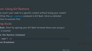 Reverting Code to a Specific Commit in Git Without Losing Log History