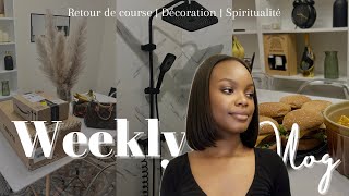 WEEKLY VLOG | Ma meilleure commande Amazon / Retours de course / Cuisine