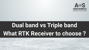 Dual-band vs Triple-Band. What GNSS RTK receiver to choose for your use case?