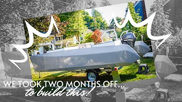 Build this Catamaran in TWO MONTHS!  Part 1