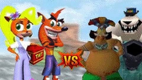 Crash Bash: Crash y Coco contra Papu Papu y Bearminator