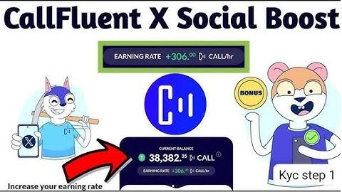Callfluent twitter verification process! Verify x social boost! Meher Point