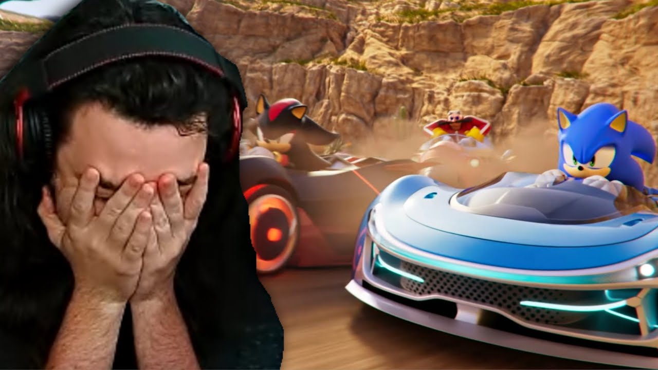 This Game Made Me SUFFER! Sonic Racing CrossWorlds W/ Friends