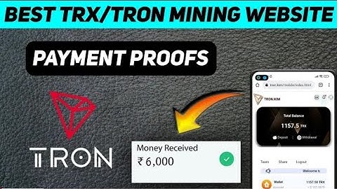 New Trx Mining Website 2022 | Free Cloud Mining Sites With Payment Proof | Tron24 | Trx