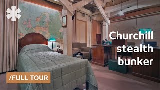 Churchill&#39;s underground bunker full tour, secret room included