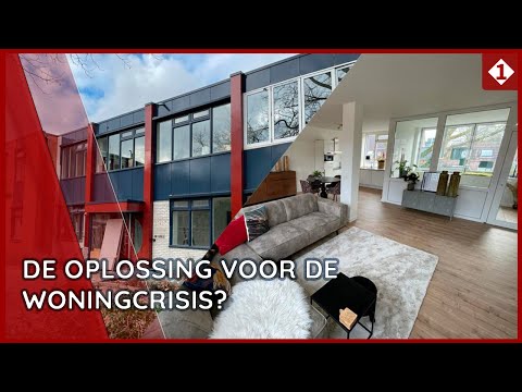 Wonen in een voormalig kantoorpand in Veendam