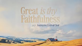 Great Is Thy Faithfulness - AFC 2025