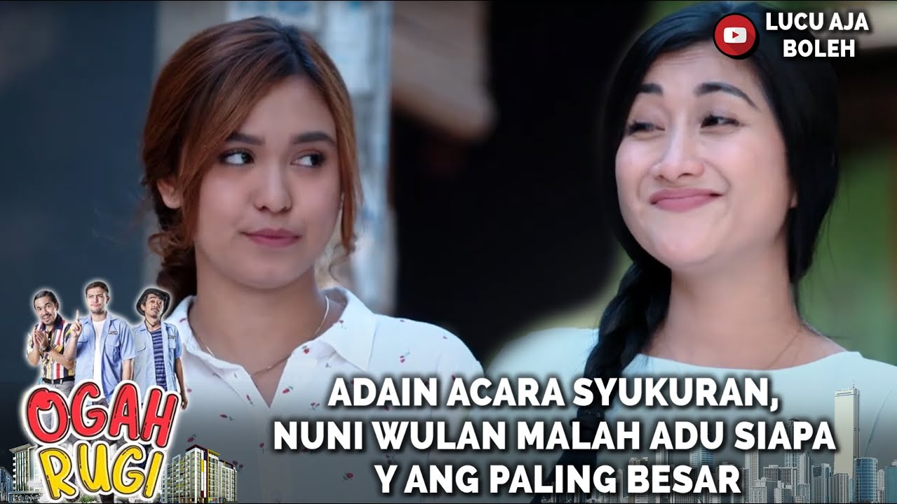 ADAIN ACARA SYUKURAN, NUNI WULAN MALAH ADU SIAPA Y ANG PALING BESAR - OGAH RUGI