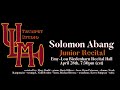 Solomon abang recital sneak peek 