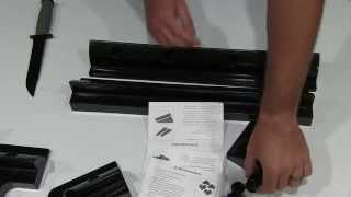 Instapark Zj-35 Universal Drill-Free Solar Panel Rooftop Mount Unboxing