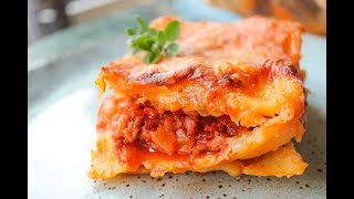 Lasagne Rezept Mit Selbst Gemachten Saucen - How To Prepare Lasagna Recipe 