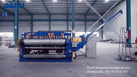 Fully Automatic Machine for Welded Mesh Panels or rolls