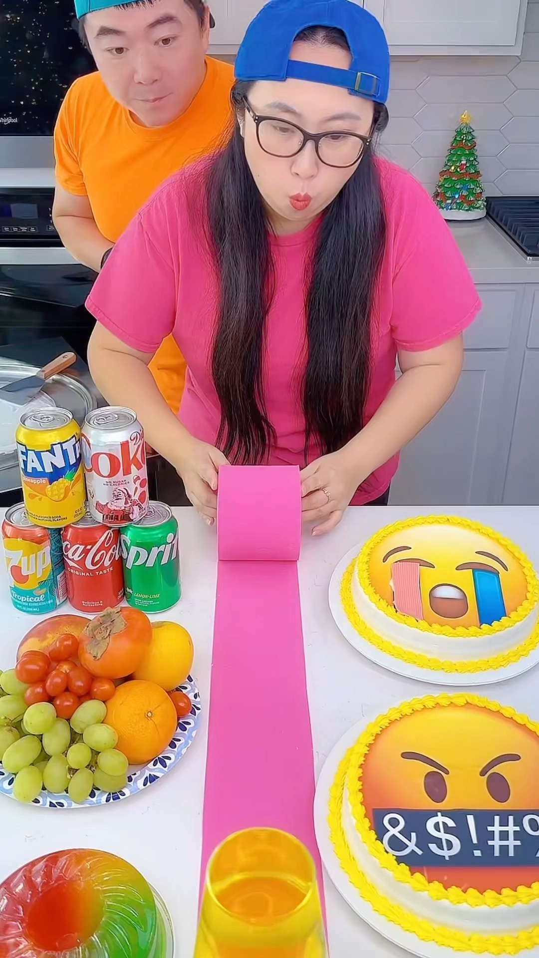 Emoji cake vs egg ice cream challenge!?06 #funny by Ethan Funny Family
