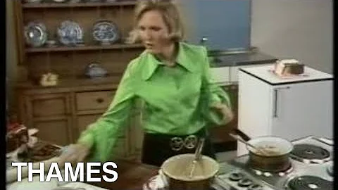 Mary Berry makes a Lemon Flan | How to make a Lemon Flan | Good Afternoon |  1973