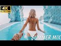 4K Santorini Summer Mix 2022 🍓 Best Of Tropical Deep House Music Chill Out Mix By Hot Vibes