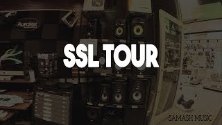SSL TOUR TO SAMASH MUSIC- COLUMBUS OHIO#studiogear #tour #samash #usa #musicstore
