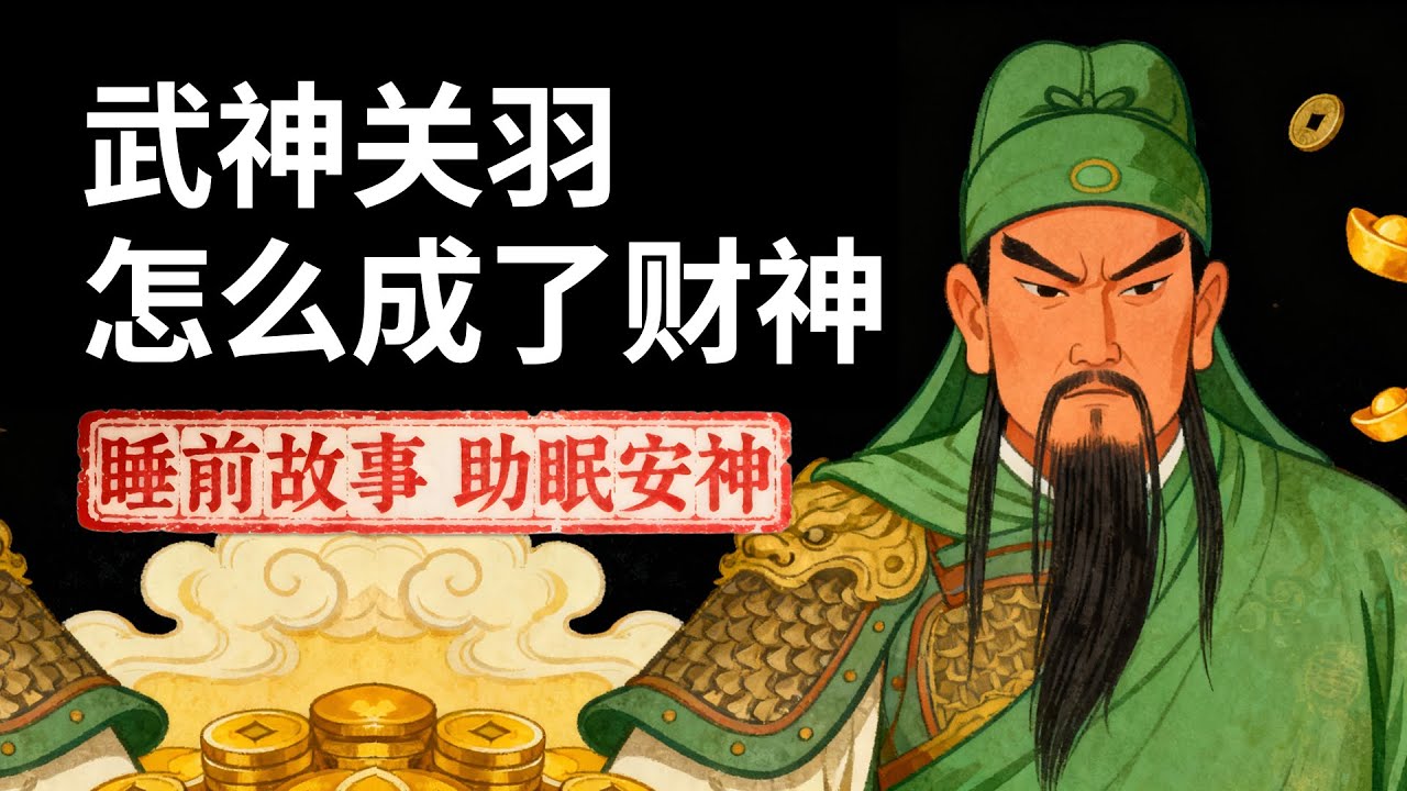 关羽是怎么成为财神的？| 睡前故事，安神助眠