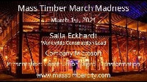 Construction Digital Transformation - Salla Eckhardt - Microsoft - March 1, 2021