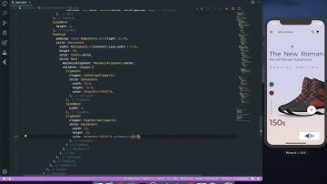 Flutter Making Modern Shoe App UI - SPEED CODE